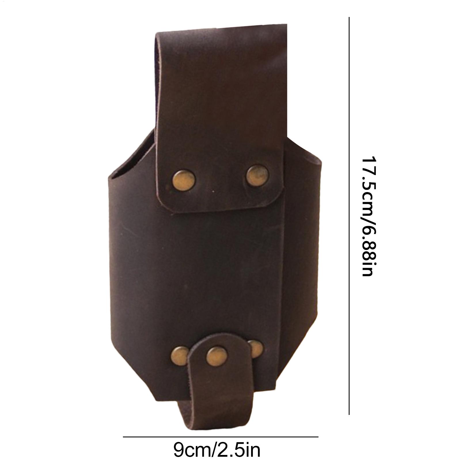 PU Leather Beer Bottle Waist C - Hydration Pack Outdoor review and price