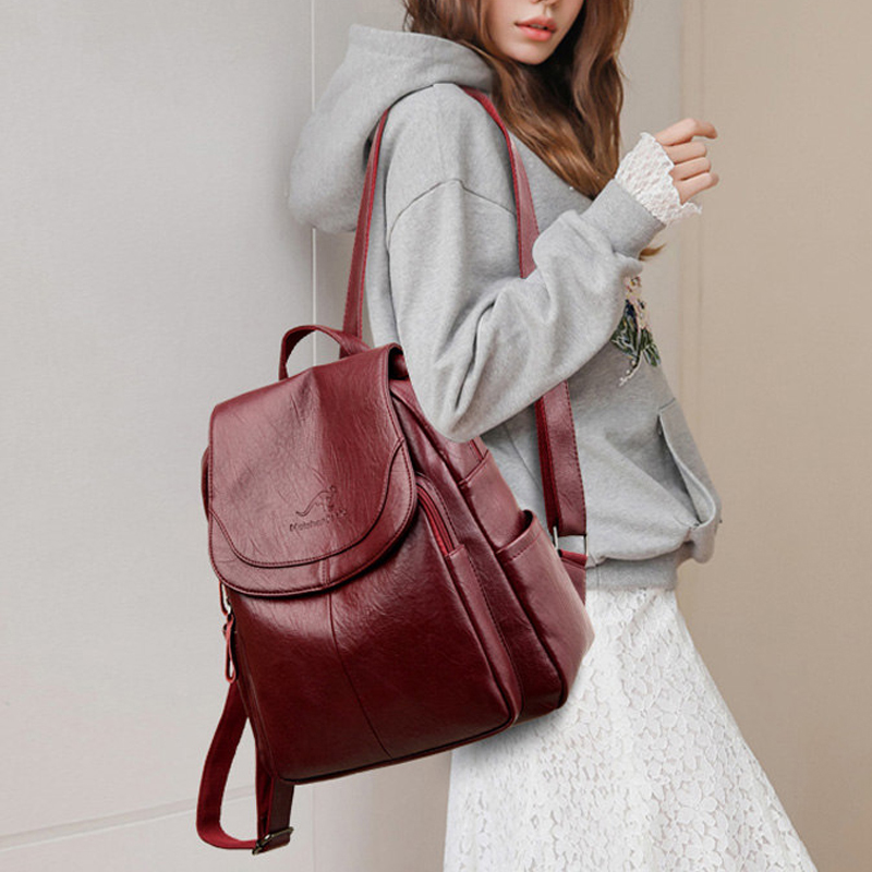 Vintage Soft Leather Backpack  - Leather Backpack Vintage review and price
